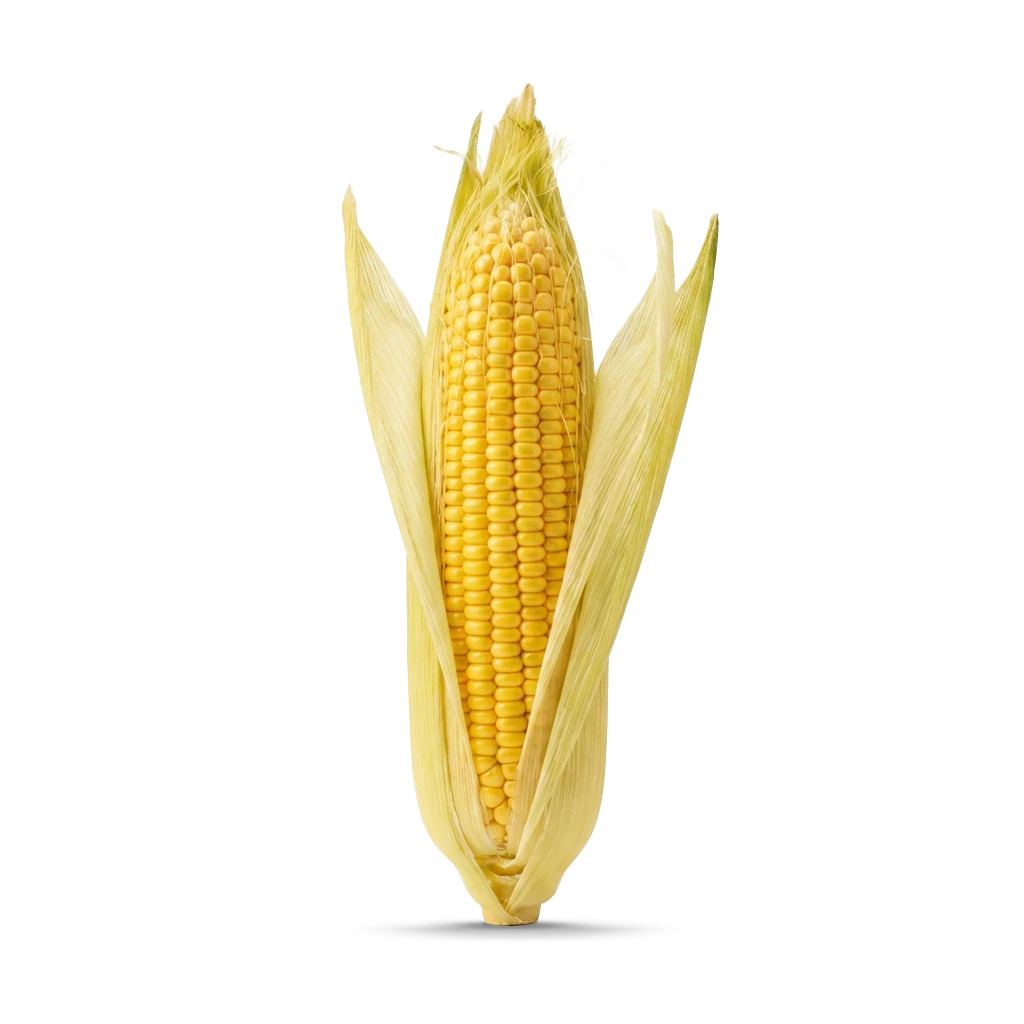 Vacuum packed Corn on Cobs